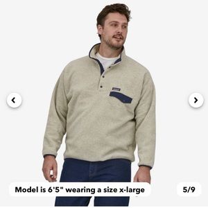 Patagonia Synchilla Snap T Fleece Pullover - L